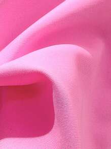 Swim Mod Women's Summer Holiday Beach Ruffles Halter Bikini Set - Pink - View 6