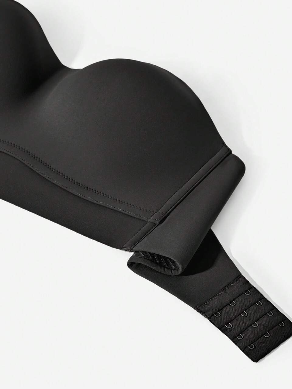 Dream Curve Support +Wireless Longline Strapless Lingerie As Outerwear Black Half Lingerie As Outerwear Basic Bra Tube Top