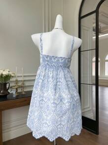 Comfortcana Abito estivo boho-chic ricamato da donna