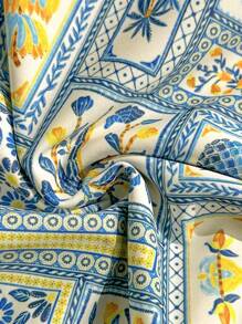 Soleia 女士夏季假日可爱花卉印花盖袖连体泳衣 - 彩色 - 查看 6