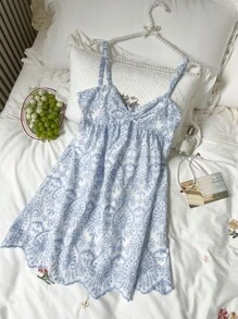 Comfortcana Abito estivo boho-chic ricamato da donna