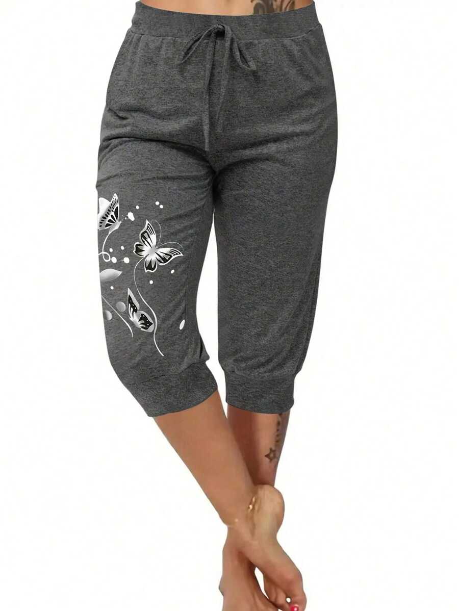 SHEIN LUNE Atuendos de vacaciones, primavera, ropa de resort para mujeres, atuendos de primavera para mujeres - Gris Oscuro - Ver 1