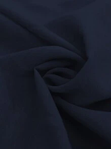 EMERY ROSE Women's Spring Summer Western Bohemian Holiday Style Casual Shirred Waist Gathered Twisted Back Shirred Dropped Shoulder Flared Sleeve Midi Dress