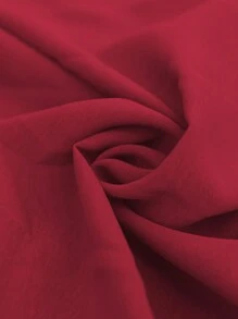 EMERY ROSE Women's Cross Shirred Cinched Waist Knot Back Drop Shoulder A-Line Midi Dress, Casual Boho Vacation Style, Spring/Summer