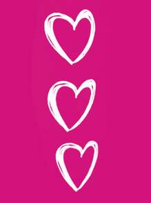 SHEIN LUNE Vacation Spring, Resort Wear Women, Spring For Women Pants - Hot Pink - View 3