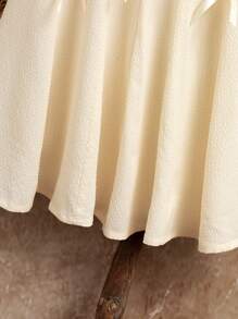 WESTFADE Young Wildeya Young Girls' Light Apricot Bow-Decorated Sleeveless Round-Neck Slim-Fit Dress Is Casual And Comfortable For Vacation, Suitable For Summer Vacations And Daily Wear. Young Girls Dresses White Casual Dresses For Girls Casual Dress For Girls Cute Dress For Girls