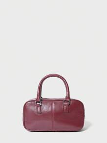 SHECARRY Women Fashion Personalized Street Cool Y2K Zipper Decor Handbag Valentines, Y2k Bag, 2000s Fashion Style, Gothic Punk Bag For Women