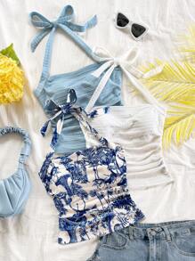 Soleia Women Summer Beach Vacation Festival Rave Festival Concert Women Beach Rave Tops Going Out Vacation