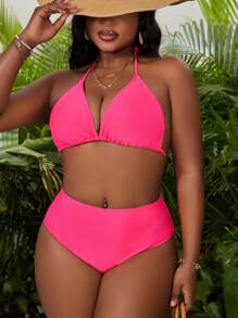 Slaydiva Conjunto de bikini sexy de talla grande para la fiesta de Año Nuevo 2025