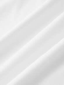 SHEIN MOD White Off Shoulder Romantic Vintage Style Palace Dress For Women