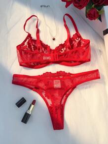 2 pièces Ensemble de lingerie sexy pour femmes, mode pour l'été