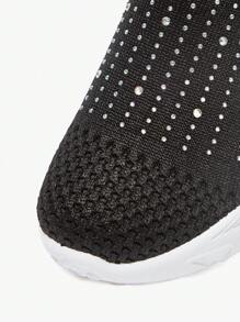 JNSQ 1 Paar weiche, atmungsaktive Slip-On Freizeitschuhe, vielseitiger, zu allem passender Stil, geeignet für alle Jahreszeiten, Rückkehr zur Schule