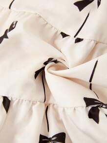 Ellevyn Women's Butterfly Print Ruffle Hem Halter Neck Dress,Summer Outfits For Women ,Butter Yellow Women Vacation Dress