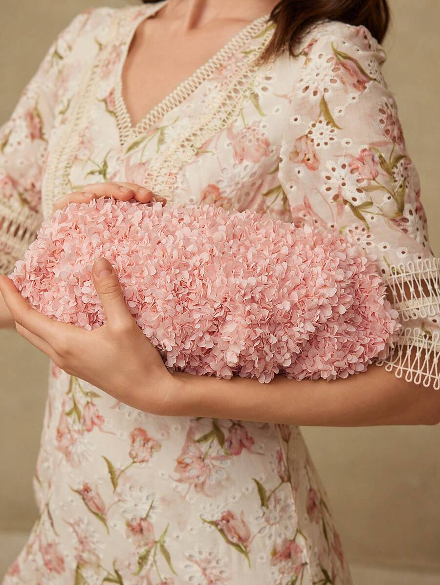 MOTF PREMIUM VÍ DA CẦM TAY XẺO - Hồng - Xem 1