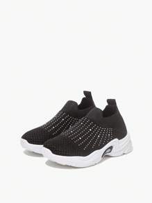 JNSQ 1 Paar weiche, atmungsaktive Slip-On Freizeitschuhe, vielseitiger, zu allem passender Stil, geeignet für alle Jahreszeiten, Rückkehr zur Schule