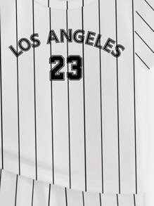 2 pièces/Set T-shirt à manches courtes et short décontractés avec imprimé numérique pour bébé garçon, été