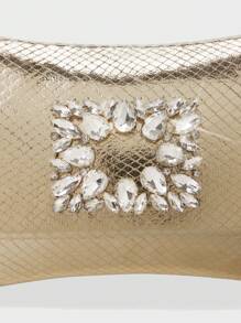 SHECARRY 女士水钻装饰简约手提包，休闲日常单肩包