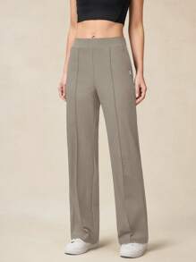 OutZeal Pantalones para mujer con piernas rectas, bolsillos con cremallera, de secado rápido, refrigerantes, ligeros y elásticos, ideales para deportes, aventuras al aire libre y uso diario, con tela suave y sedosa