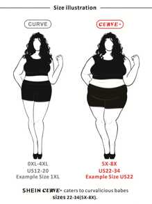 SHEIN CURVE+ 大码女式波西米亚风碎花扭纹前短袖休闲度假连衣裙，适合夏季，曲线加大码，波西米亚风度假，女士太阳裙，女士海滩装/沙滩裙/海滩度假装/海滩必备品/毕业/茶会礼服