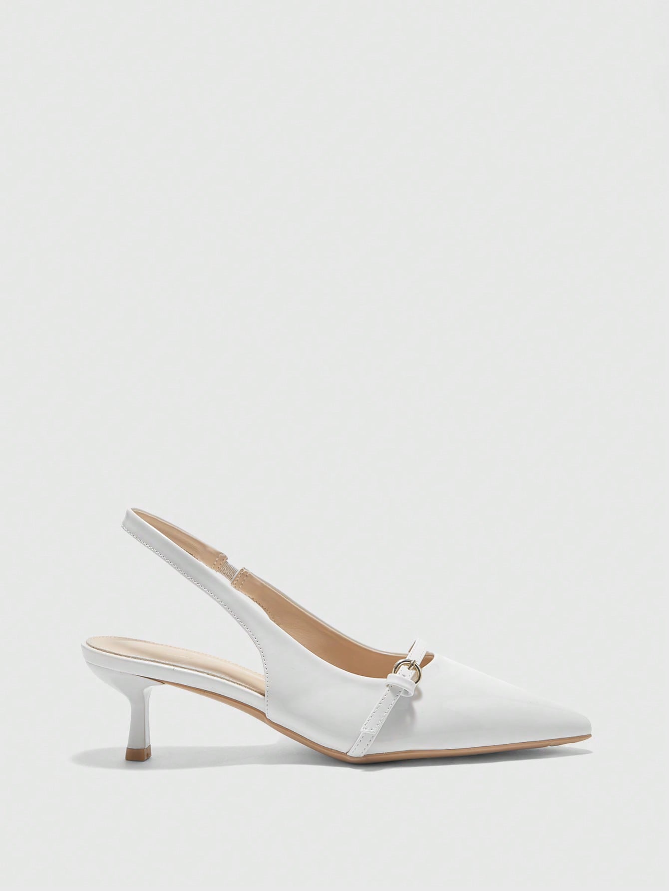 CUCCOO BIZCHIC Women's Fashion Burgundy Pointed Toe Kitten Heels, Comfortable For Commute, Date, Party And Vacation