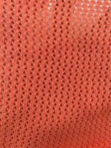 Claim Dot Men Solid Color Short Sleeve Knit Sweater, Simple And Fashionable, Suitable For Summer - Orange - View 5