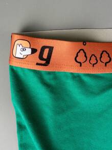 SHEIN 5pcs Pack Teenage Boys' Boxer Briefs - Multicolor - View 7