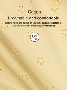 Chiquease 女士优雅镂空短袖宽松纽扣衬衫