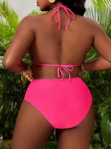 Slaydiva Conjunto de bikini sexy de talla grande para la fiesta de Año Nuevo 2025