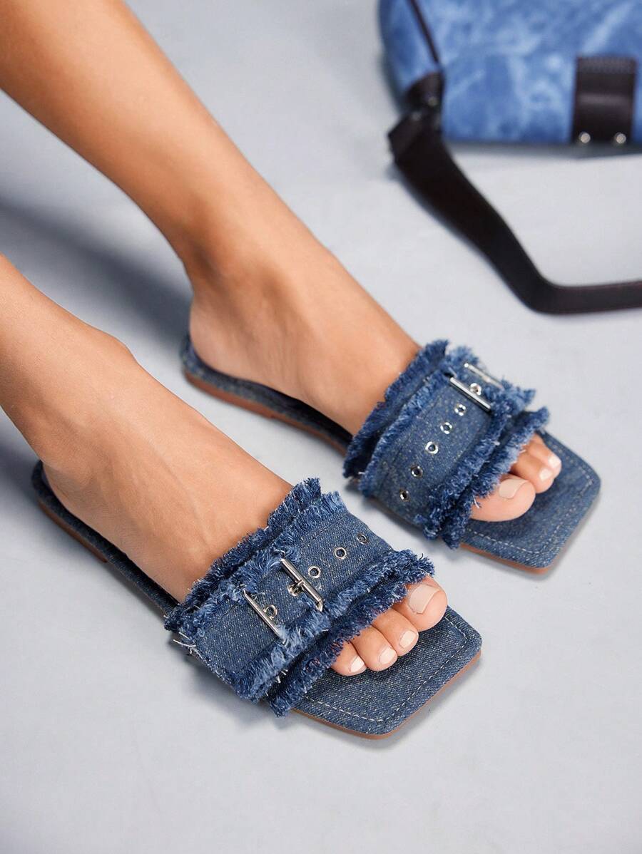 CUCCOO GRLICON 度假时尚平底女式凉鞋