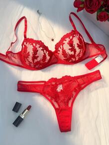 2 pièces Ensemble de lingerie sexy pour femmes, mode pour l'été