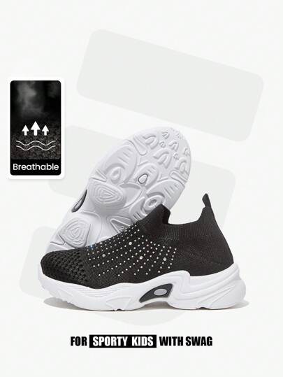 JNSQ 1 Pair Soft, Breathable Slip-On Casual Sneakers, Versatile All-Match Style, Suitable For All Seasons, Back To School