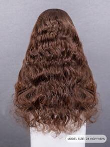 9AM Hair Store Wear Go Glueless Wig Body Wave 6*4 Transparent Lace Closure Wig 180% 16-28 Inch Pre-Cut & Pre-Plucked Brown Color Human Hair Natural Hairline Daily Use Silky For Beginners Gifts For Women Halloween Hair Disguise Wednesday Addams Sexy Lingerie Women Halloween Costume Gift Free Gifts   Natural Hair Extension