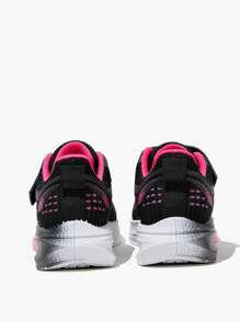 JNSQ 1 paar veelzijdige, casual, comfortabele, zachte, ademende veterschoenen voor alle wedstrijden, tweekleurige roze en zwarte sneakers voor meisjes, sportschoenen voor de start van het schooljaar