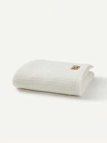 Cozy Pixies 4件套白色针织婴儿襁褓毯礼盒套装（包含帽子、脚套、毯子） - 白色 - 查看 6