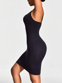 SHEIN Shape فستان حمل متماسك اللون قابل للتعديل بأشرطة إرضاع ضيق ، ما بعد الولادة