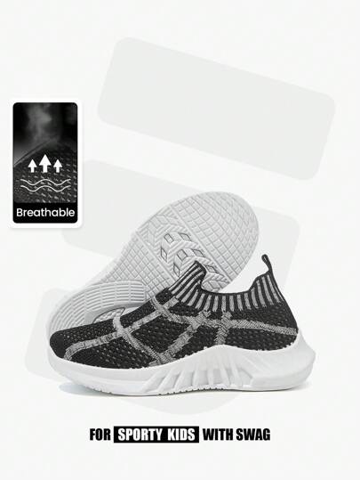 JNSQ 1 双时尚休闲舒适软底透气一脚蹬运动鞋，百搭