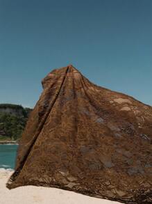 Opulessa Women's Semi-Sheer Knitted Beach Cover Up, Strapless Sleeveless Tie Back Extra Long Vacation Skirt, Holiday Outfits,Holiday Clothes,Beach Outfits For Woman,Vacation Outfits Woman,Bikini Set,Sarong,Beach Dress,High Waisted Bikini, High Waisted Bathing Suit,Thong Bikini Set