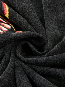 PAVTROS 年轻男士街头时尚，超大图案印花设计短袖 T 恤，棉质水洗风格宽松插肩袖 T 恤图案 T 恤男士 Y2k T 恤男士图案 T 恤男士图案 T 恤男士 S