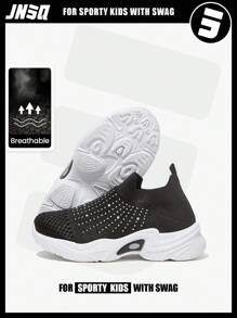 JNSQ 1 Paar weiche, atmungsaktive Slip-On Freizeitschuhe, vielseitiger, zu allem passender Stil, geeignet für alle Jahreszeiten, Rückkehr zur Schule