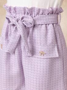 SUMWON Sleeveless Solid Basic Jumpsuit Summer Vacation Tween Girls Modern Casual - Multicolor - View 5