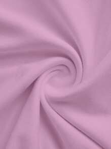 SHEIN EZwear Camiseta de tirantes ajustada de cuello de halter de color púrpura, adecuada para el verano, para mujer