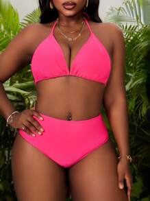 Slaydiva Conjunto de bikini sexy de talla grande para la fiesta de Año Nuevo 2025