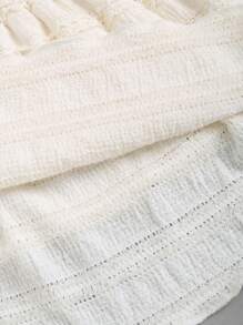 SHEIN Tall Ruffled Multi-Layer Skirt, Tall Women Plus Size, Sweet Style, Spring/Summer