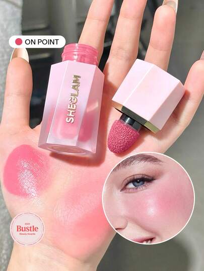 SHEGLAM Rubor LíQuido Color Bloom Rubor LíQuido On Point Rubor LíQuido Resistente Al Agua Larga DuracióN Alta PigmentacióN No Se Desvanece Brillo Natural Duradero Maquillaje Facial Ligero  Navidad Rubor Rosa Pascua DíA De La Madre GraduacióN CumpleañOs Vacaciones Primavera Verano Y2K Elegante Moda Maquillaje CosméTico Fiesta Playa Viaje Camping Exterior Escuela Campus Viaje Festivales DecoracióN Regalo Presente Rosa Chica Cosplay Mejor Color Encanto Onda