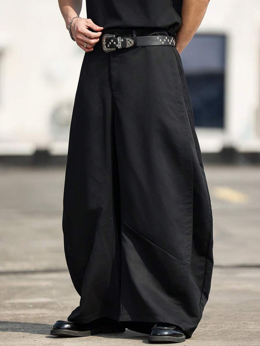 Claim Dot 大码男士宽松时尚长裤，适合夏季