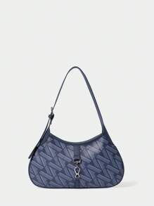 SHECARRY Women's Casual Floral Print Shoulder Bag For Daily Use