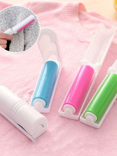 1 pezzo Rullo pieghevole per pelucchi in PP, rullo per pelucchi monocolore quotidiano per depilazione per abbigliamento per mobili