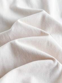 Loomiva Infant Baby Boy Letter Print Contrast Color Soft Knit Crew Neck Short Sleeve Bodysuit