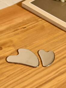 Cirelle 1PC Stainless Steek Gua Facial Tools Massage Tool For Face Source Factory Spot Facial Care Lifting Anti-Aging Apple Muscle Sagging Stainless Steel Scraping Tool Beauty Board