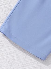 Straight Leg High Waist Wide Leg Pants For Tween Girls Casual & Comfortable, Snug Fit, Fashionable And Versatile, Suitable For Spring/Autumn